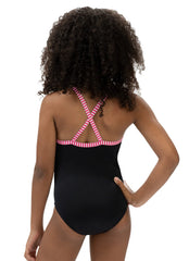 Dolfin Uglies Girls' Solid One Piece Swimsuit (Big Kid)
