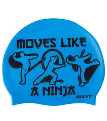 Sporti Ninja Silicone Swim Cap