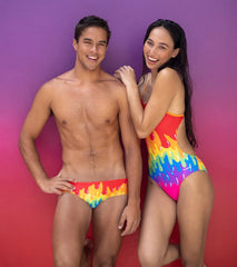 Sporti x Tyler Wallach Limited Edition Studio Drip Micro Back One Piece Swimsuit