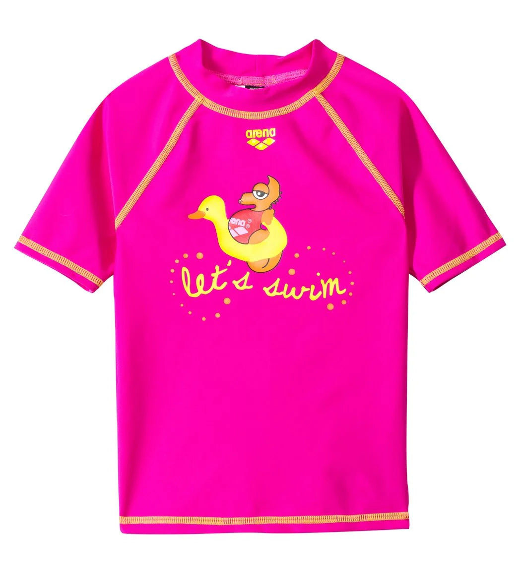 Arena Water Tribe Girls S/S Swim Shirt