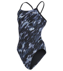 TYR Girls' Draco Cutoutfit One Piece Swimsuit
