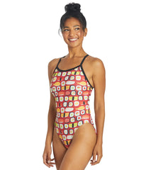 Sporti Sushi Thin Strap One Piece Swimsuit