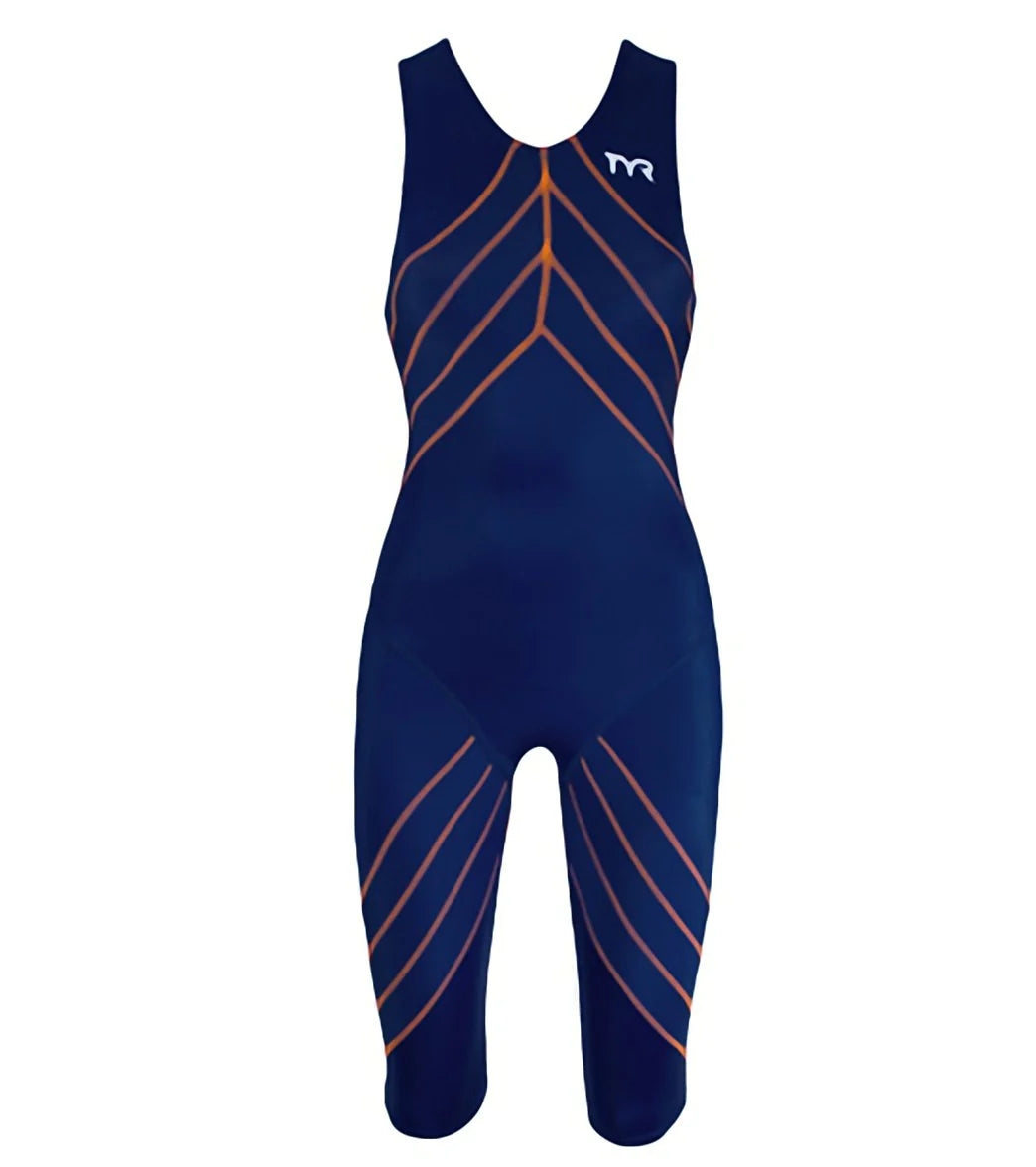 TYR Aquapel Female Short John Tech Suit Swimsuit