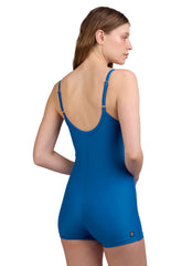 JOLYN Women's Rebecca Solid Unitard One Piece Swimsuit