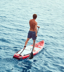 Cressi Set Isup Fury Touring Dc 12’2’' Rosso Inflatable SUP