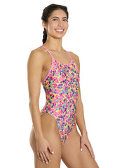 Dolfin Uglies Women's Stay Rad Diver Back One Piece Swimsuit