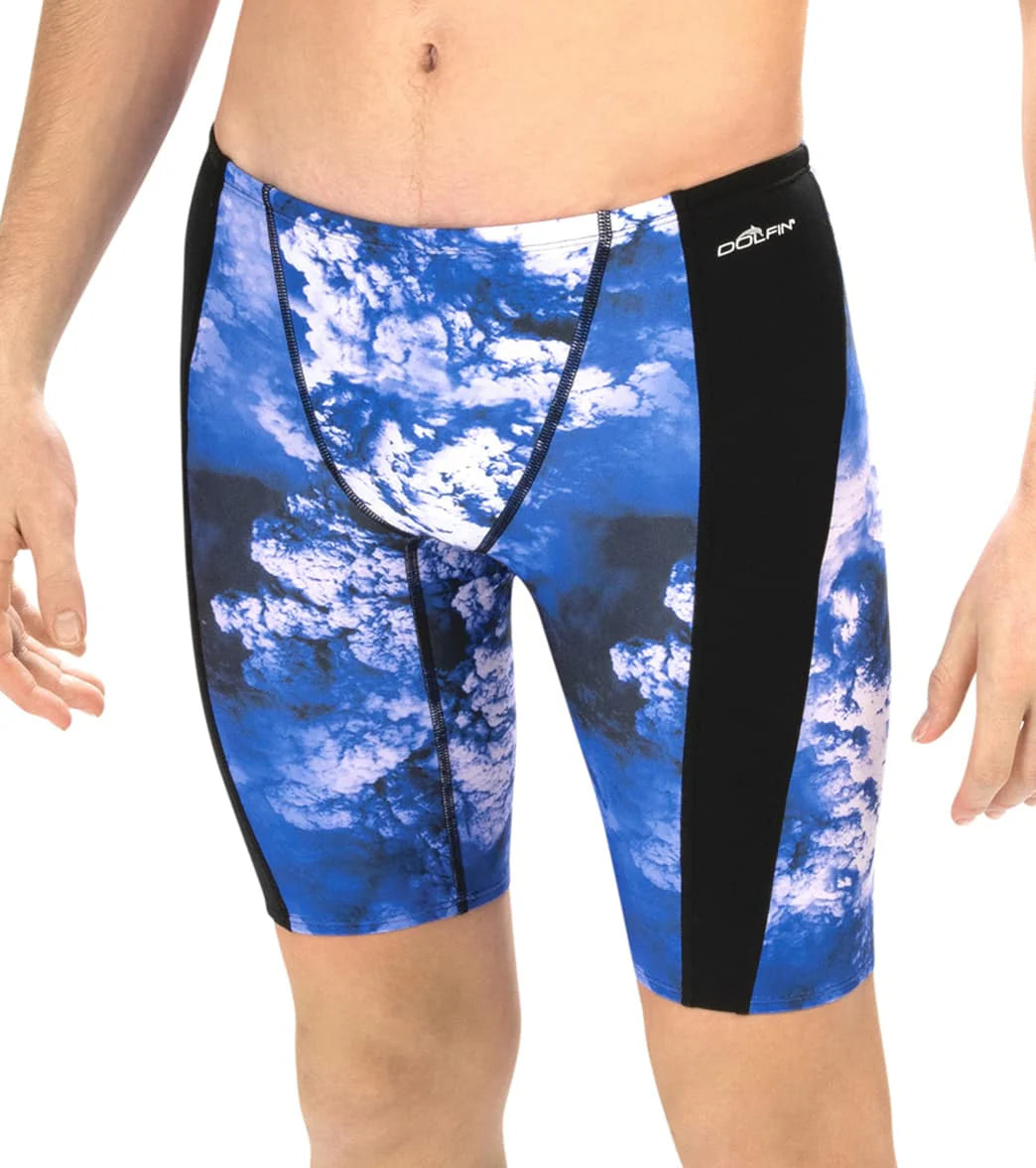 Dolfin Men's Reliance Cyclone Spliced Jammer Swimsuit