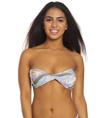 Volcom Don't Leaf Bandeau Bikini Top