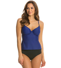 Body Glove Swimwear Smoothies Solo D Cup Tankini Bikini Top