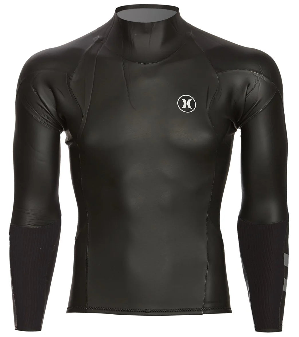 Hurley Men's 2mm Phantom Elite Zip Free Wetsuit Jacket