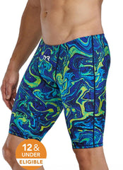TYR Men's Hyperblitz Thresher Jammer Tech Suit Swimsuit