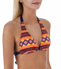 Hurley Swim Mayan Stripe Halter Top