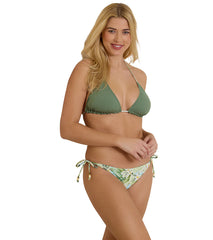 Tommy Bahama Women's Paradise Fronds Reversible String Bikini Bottom