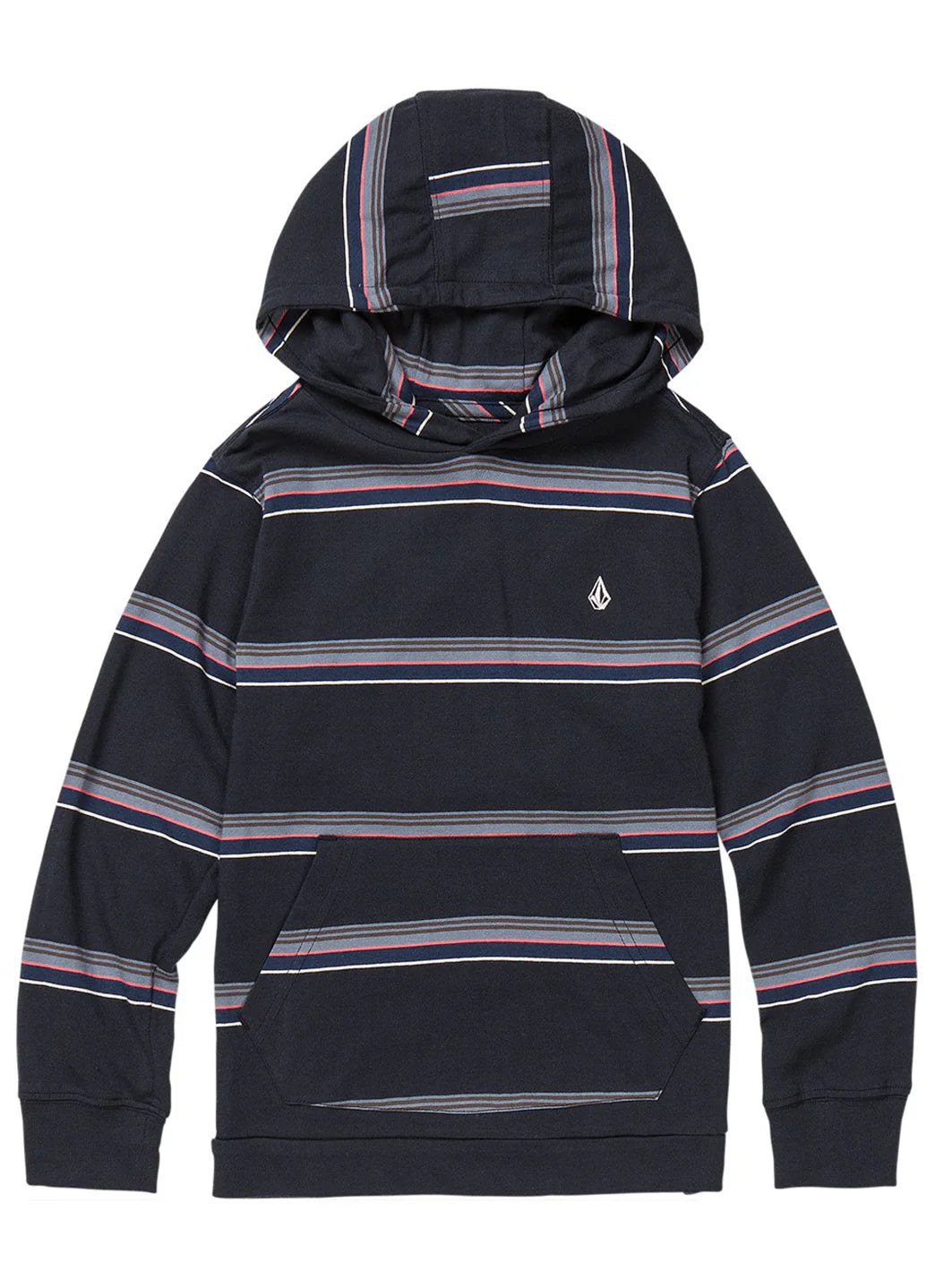 Volcom Boys' Outstoned Hooded Long Sleeve Shirt (Toddler, Little Kid)