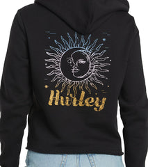 Hurley Women's Helena Cut Off Pullover Hoodie