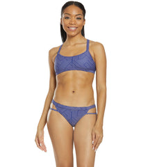 Sporti Active Chevron Double Cross Workout Bikini Top