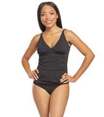 Tommy Bahama Pearl Solids V-Neck Tankini Top