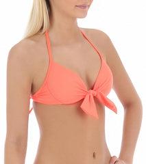 Hurley Women's One & Only Solids Molded Underwire Bikini Top