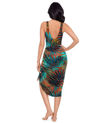 Miraclesuit Women's Tamara Tigre Long Sarong Cover up