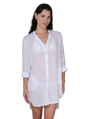 J.Valdi Women's Breeze Big Cover Up Shirt