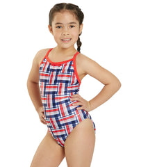 Sporti x Alex & Gretchen Walsh Boardwalk Breeze Thin Strap One Piece Swimsuit Youth (22-28)