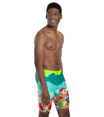Sporti x She Is This Limited Edition Mountain Flower Jammer Swimsuit