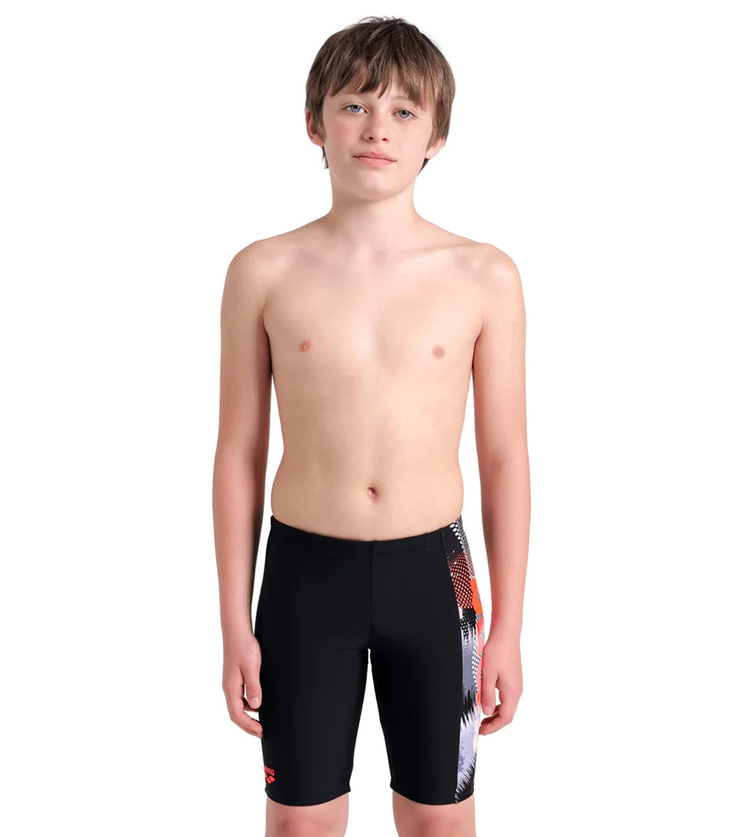 Arena Boys' Light Tricks Jammer Swimsuit (Little Kid, Big Kid)