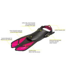 Cressi Bonete Dry Snorkel Set