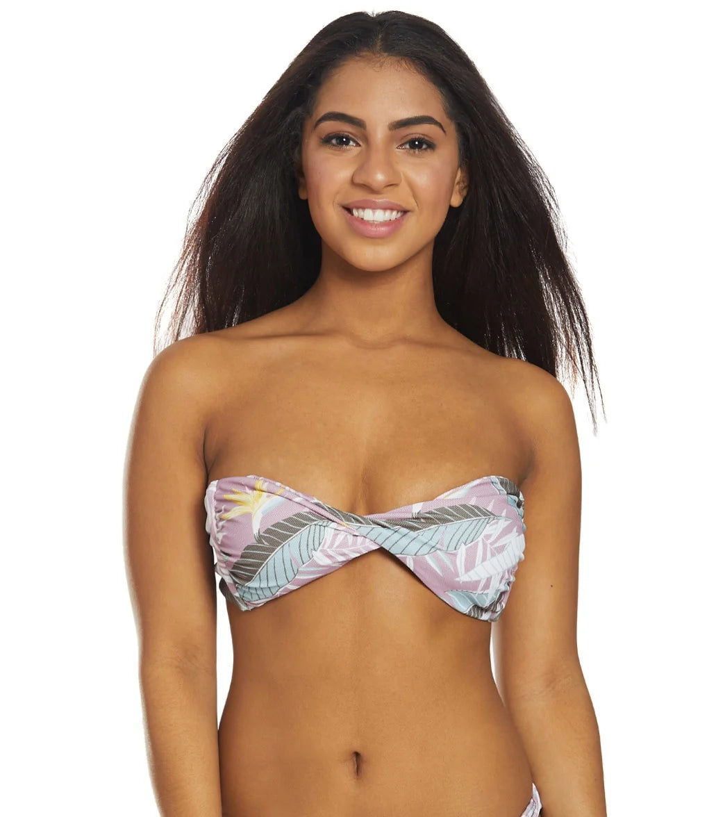 Volcom Don't Leaf Bandeau Bikini Top
