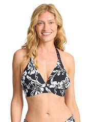 Tommy Bahama Women's Sanibelle Reversible Halter Bikini Top