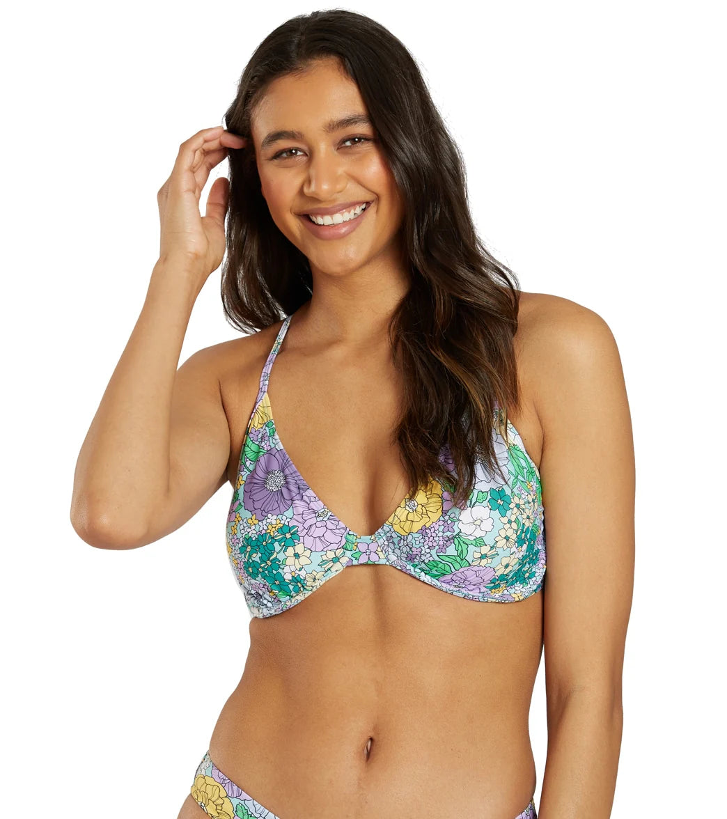 Sporti Bondi Floral Underwire Bikini Top (D/DD/E/F)