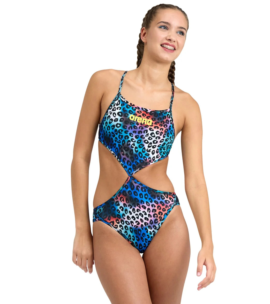 Arena Women's Rule Breaker Twist'N'Mix One Piece Swimsuit