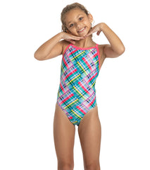 Sporti x Alex Walsh Madras Mania Thin Strap One Piece Swimsuit Youth (22-28)