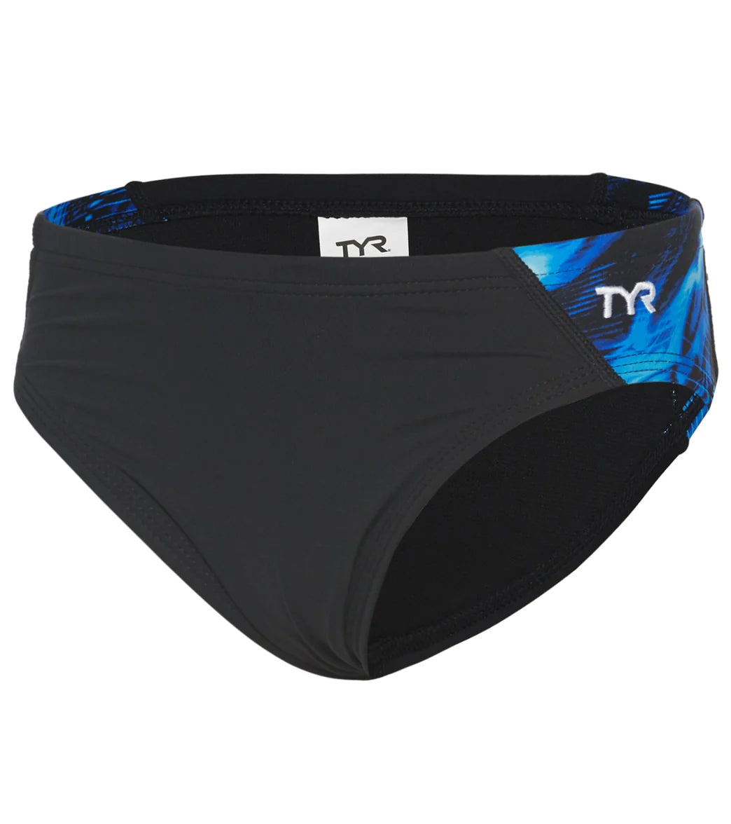 TYR Boys' Cadence Racer Brief Swimsuit