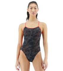 TYR Women's Blackout Camo Trinityfit One Piece Swimsuit