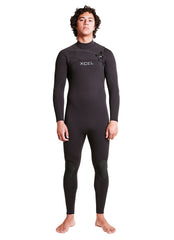 Xcel Men's 3/2 Comp+ Chest Zip Full Wetsuit