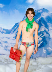 Sporti Granny Sweater 12 Days of Christmas Brief Swimsuit (26-40)