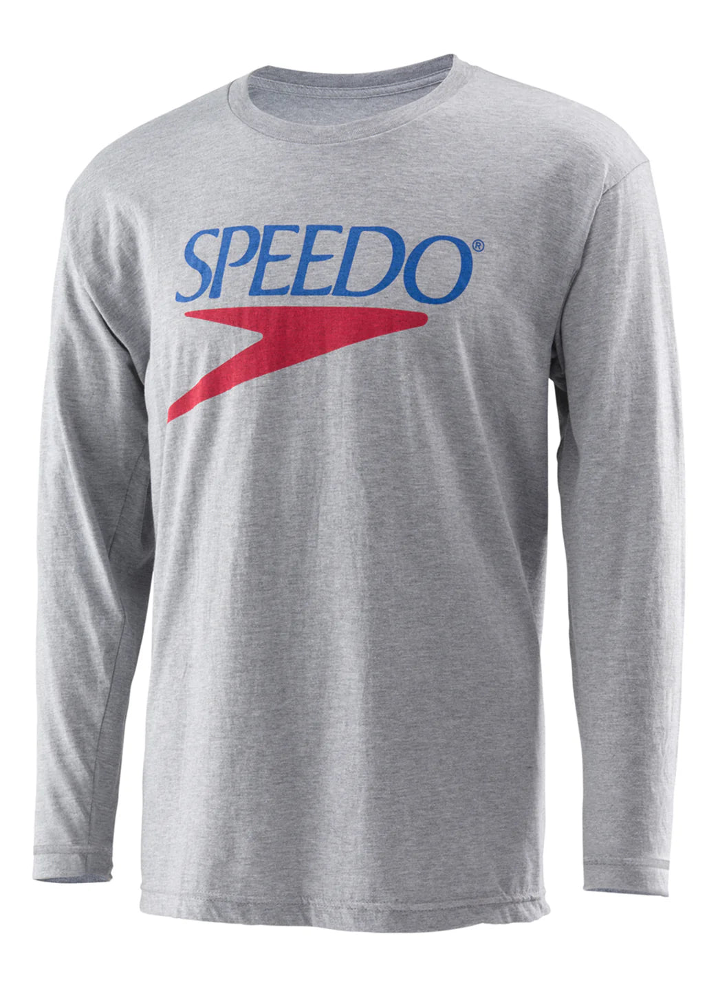 Speedo Unisex Vintage Logo Long Sleeve Crew Tee