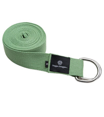 Hugger Mugger D-Ring Cotton Yoga Strap 6'
