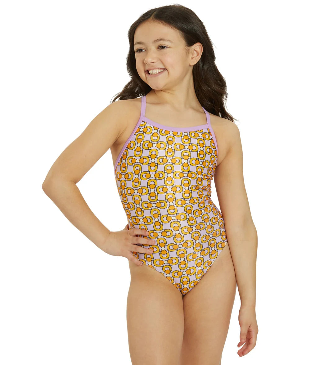 Sporti x Alex Walsh Parker Paradise Thin Strap One Piece Swimsuit Youth (22-28)