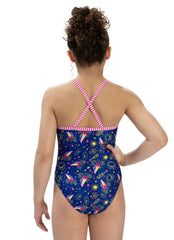 Dolfin Uglies Girls' Moonlight One Piece Swimsuit (Big Kid)