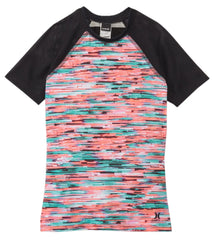 Hurley Girls' S/S Rashguard (7yrs-14yrs)