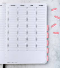 Sked Planner Monthly Tab Stickers