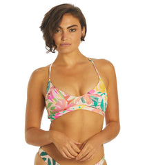 Hurley Women's Floral Pop Bikini Top