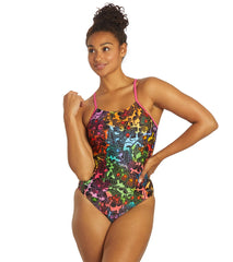 Sporti x Tyler Wallach Limited Edition Rainbow Rave Micro Back One Piece Swimsuit