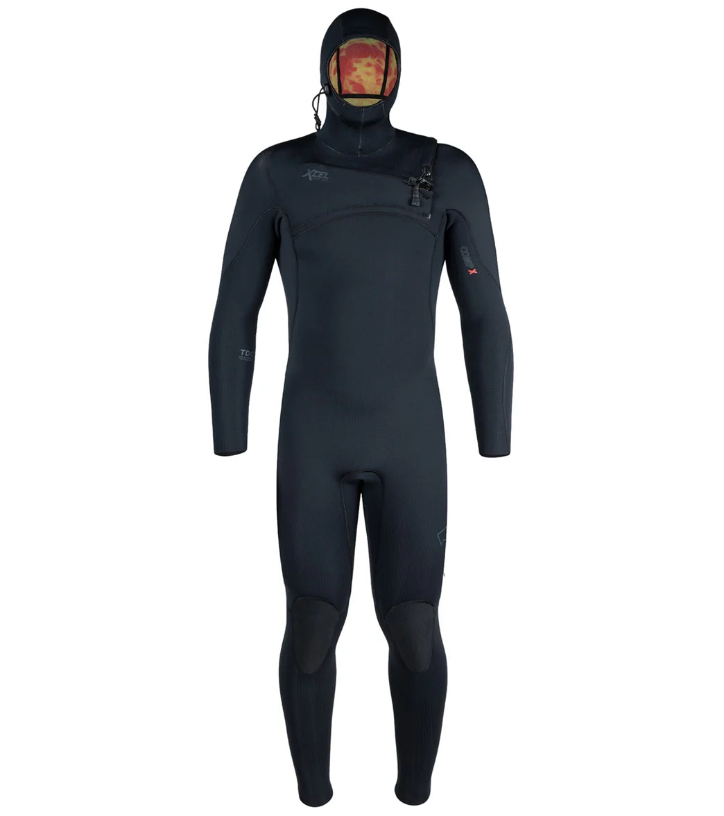 Xcel Men's 4.5/3.5MM Comp X Hooded Fullsuit Wetsuit