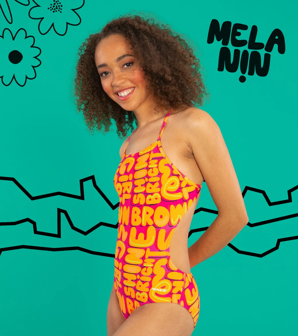 Sporti x She Is This Limited Edition Shine Bright Micro Back One Piece Swimsuit