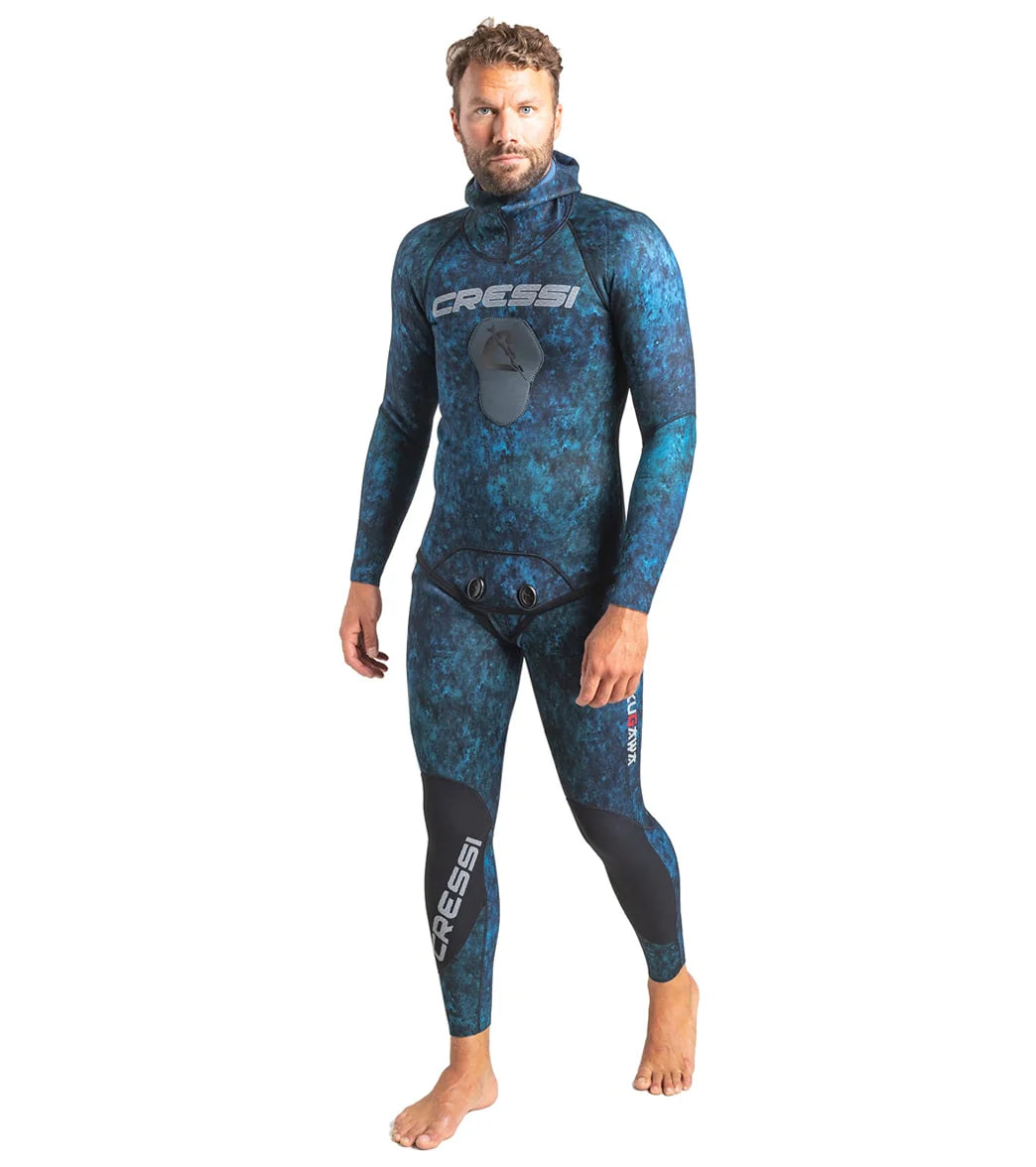 Cressi 3.5mm Tokugawa Open Cell Hooded Two Piece Wetsuit