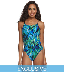 TYR Onyx Cutoutfit One Piece Swimsuit