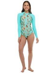 Body Glove Women's Molokini Chanel Long Sleeve One Piece Paddle Suit